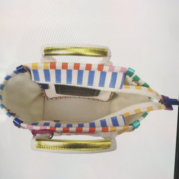 Kurt Geiger London Southbank Large Shopper Stripe Tote bag - Picture 9 of 9